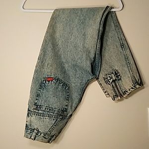 VTG ✨ BONJOUR 80S ACID WASH JEANS